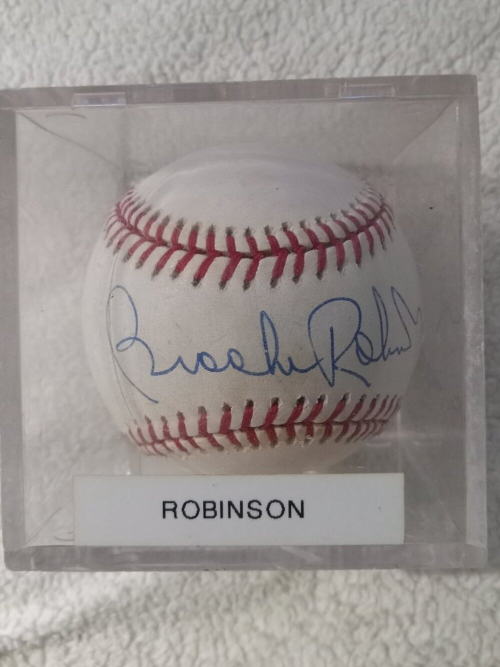 Brooks Robinson Autographed MLB Game Ball